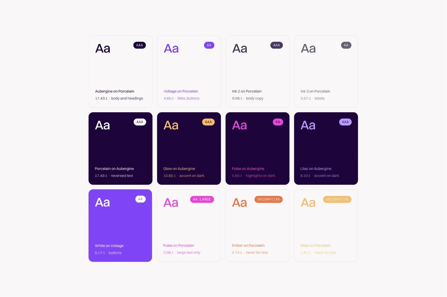Accessible pairings.